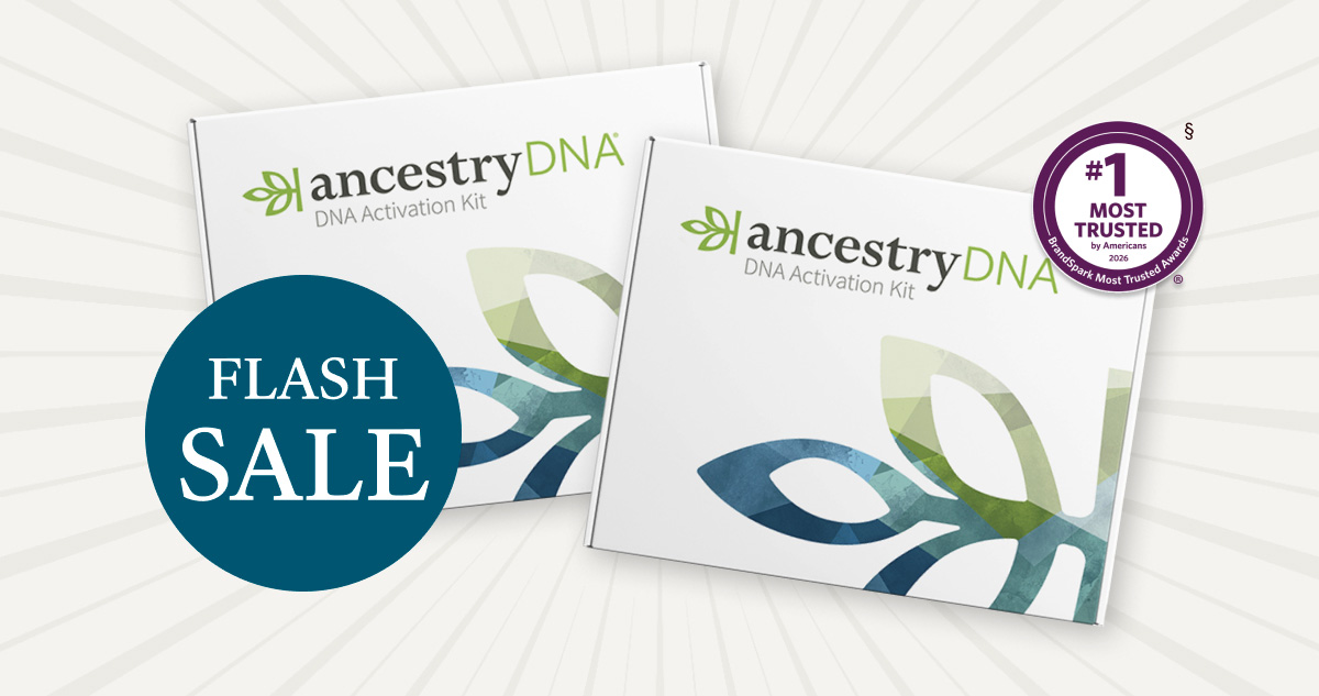 AncestryDNA Flash Sale