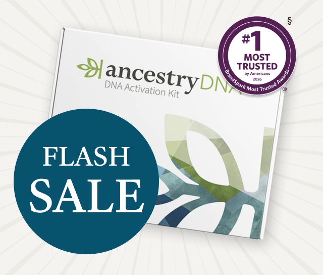AncestryDNA Flash Sale