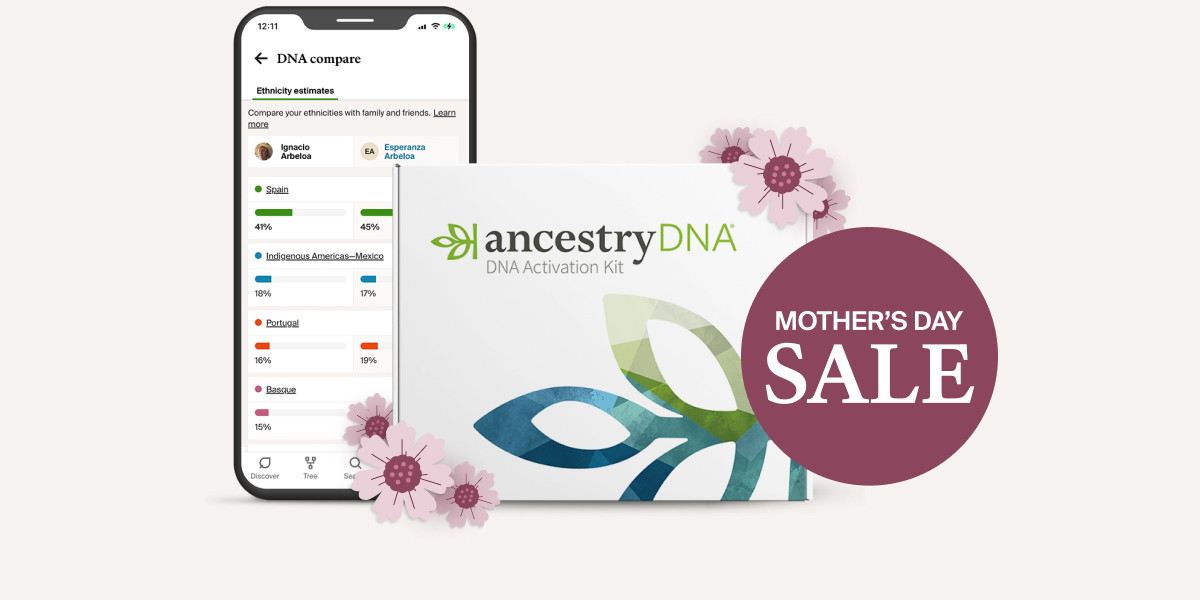 Ancestry Mother’s Day Sale