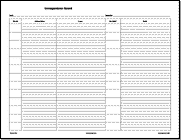 correspondence record form correspondence template