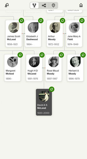 Ancestry mobile apps for iPhone, iPad, Android and Amazon