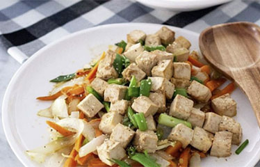 Okinawa Tofu and Vegetables