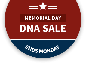 Memorial day DNA sale, ends monday
