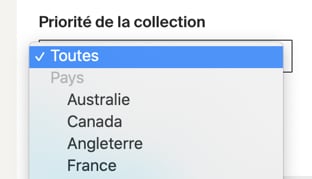 editing search results