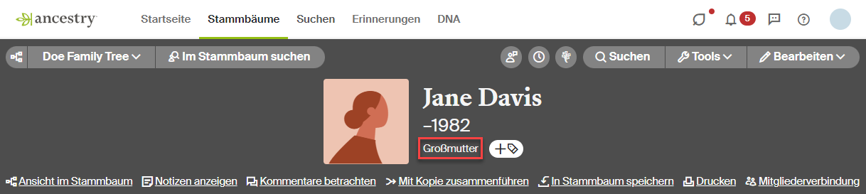 Beziehung zu Ihnen