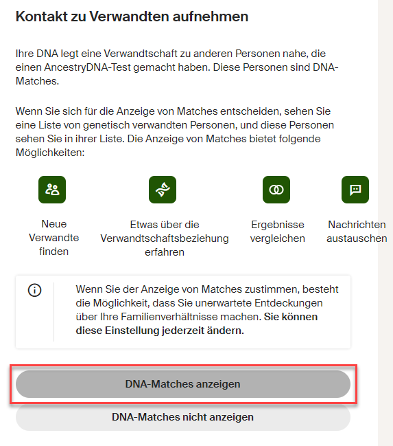 Übereinstimmungen Matches