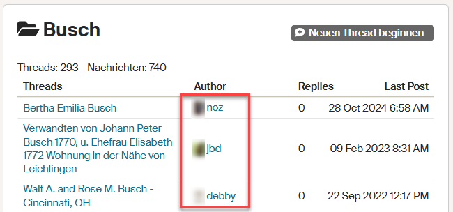 Meine Kontoeinstellungen