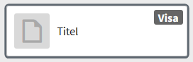 För musen över en källa för att se knappen Visa.