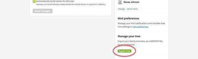 moving trees between accounts