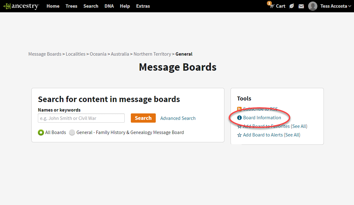 Message Boards