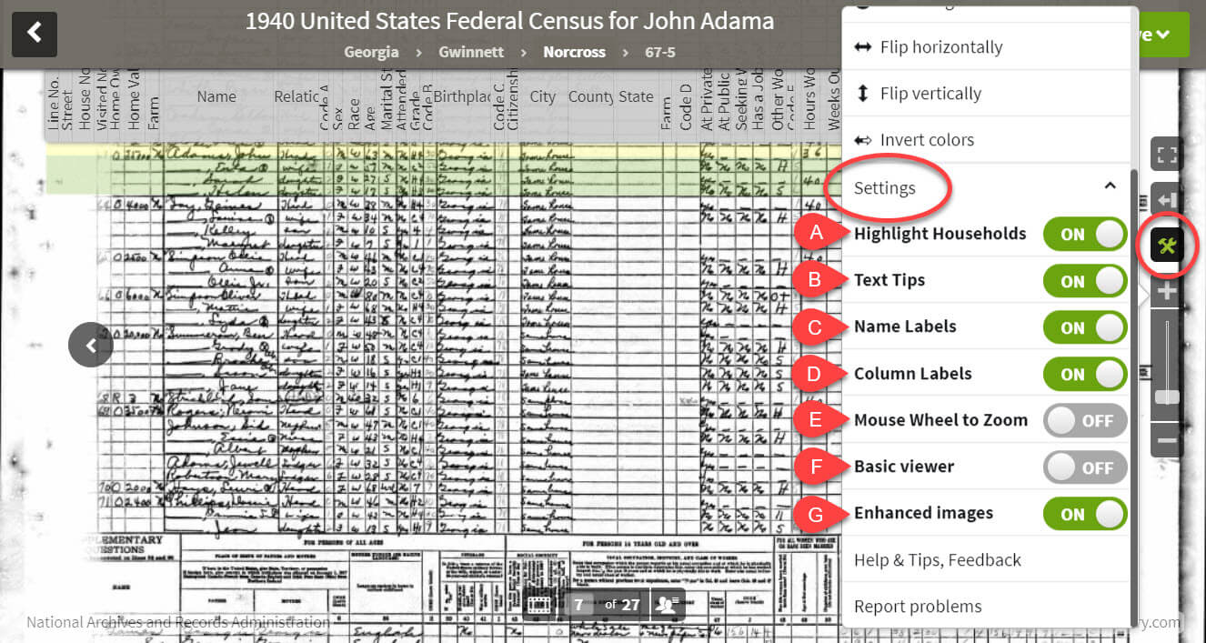 Viewing, Downloading, and Printing Record Images